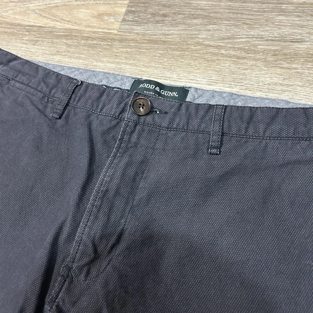Rodd‎ & Gunn Pants Mens 36x32 Grey Chino Stretch Slim Fit